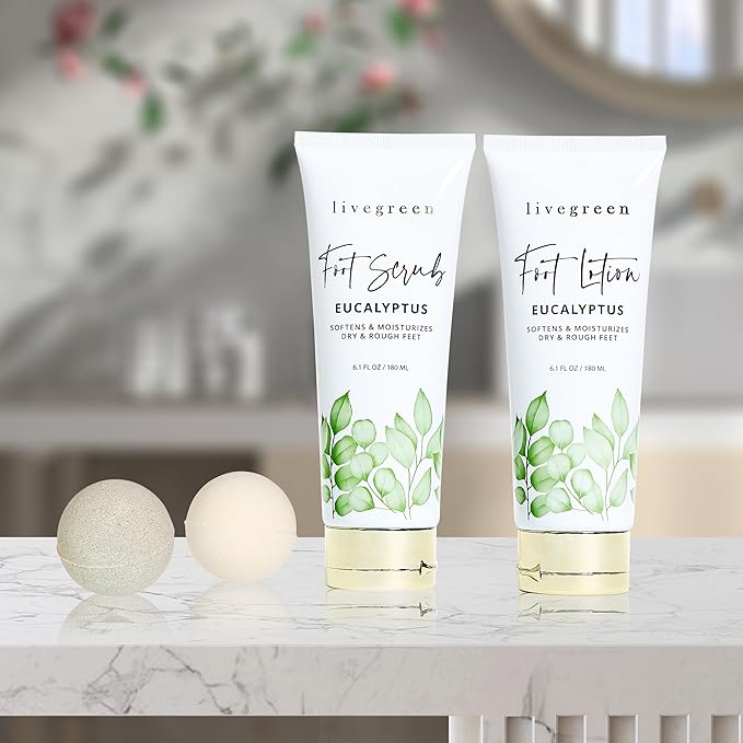 Live Green Foot Care Collection in