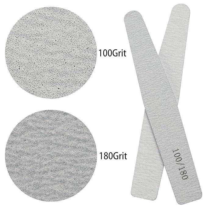 BTYMS 25 Pieces 100/180 Grit