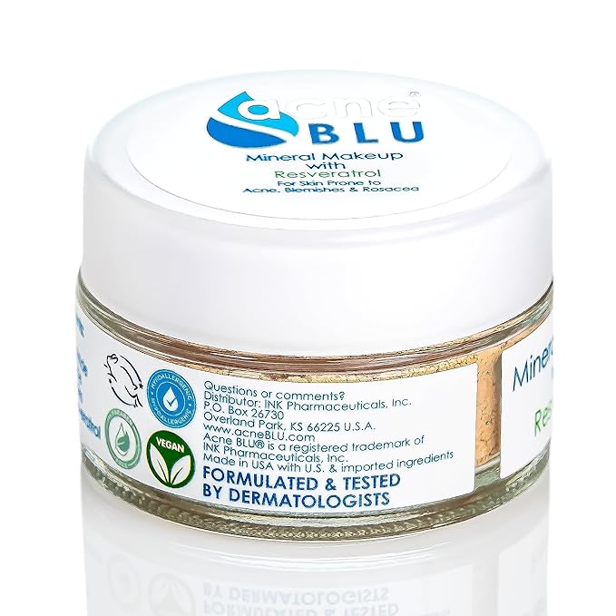 Mineral Makeup Powder with Resveratrol (Majestic (Dark) 51)