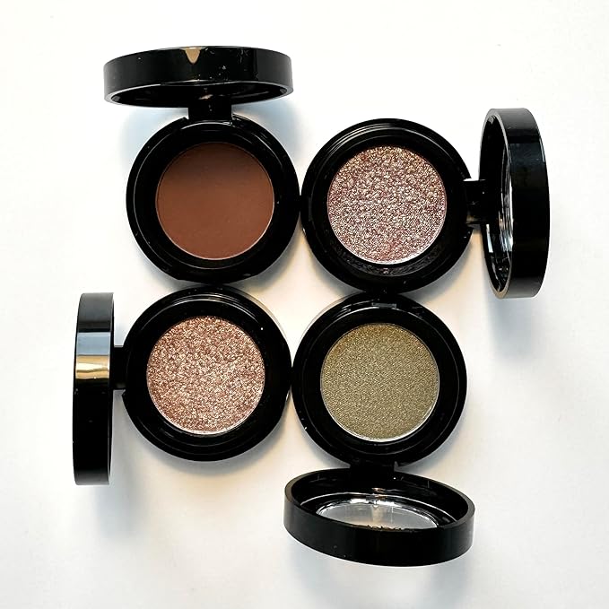 Eyeshadow for Sensitive Eyes, Eyeshadow with Long Durability, Allergy Certified, Fragrance-Free and Vegan Eye Make-Up, Hypoallergenic Make-Up (432 Olive)