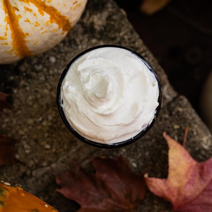 Pumpkin Body Butter with Organic Shea Butter | Pumpkin Spice Lotion for Women | Non Greasy Body Cream | Fall Body Care Favorite with Pumpkin Spice Scent