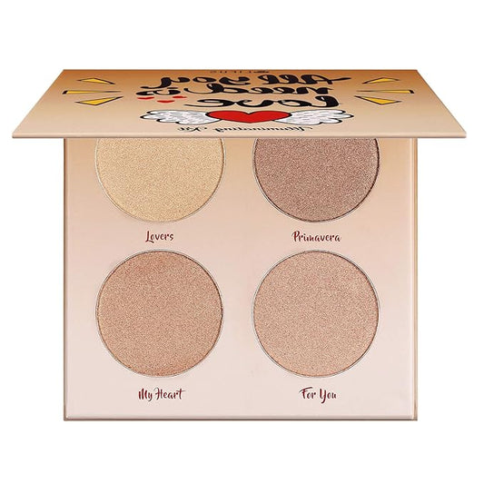 Highlighter Palette,Highlighter Makeup Palette, Glow Bronzer Highlighter Powder makeup palette