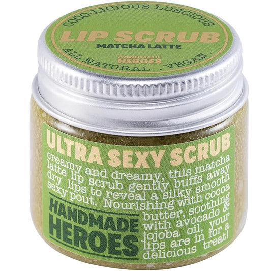Handmade Heroes Matcha Latte Lip Scrub