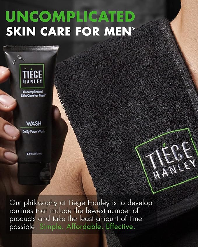 Tiege Hanley Mens Skin Care Set, Essential Skin Tiege