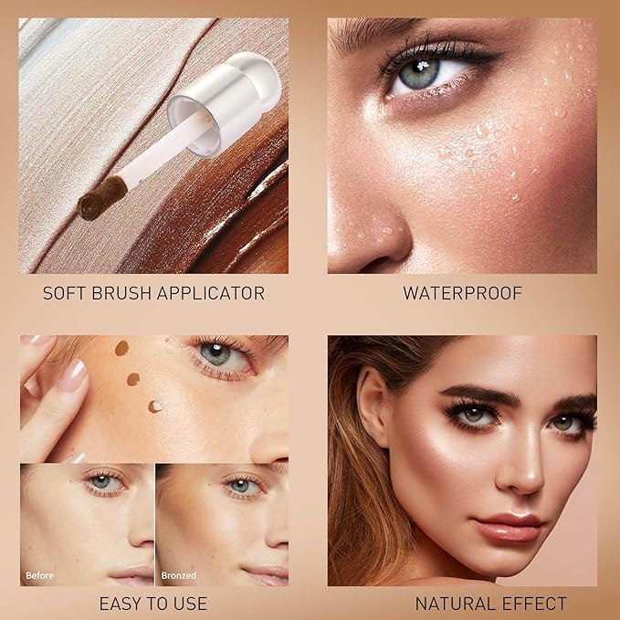 Liquid Contour Stick, Soft Cream Contour Makeup, Liquid Contouring Makeup