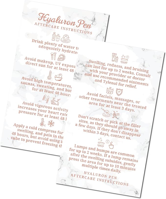 100 Pack - Premium Hyaluron Pen Supplies