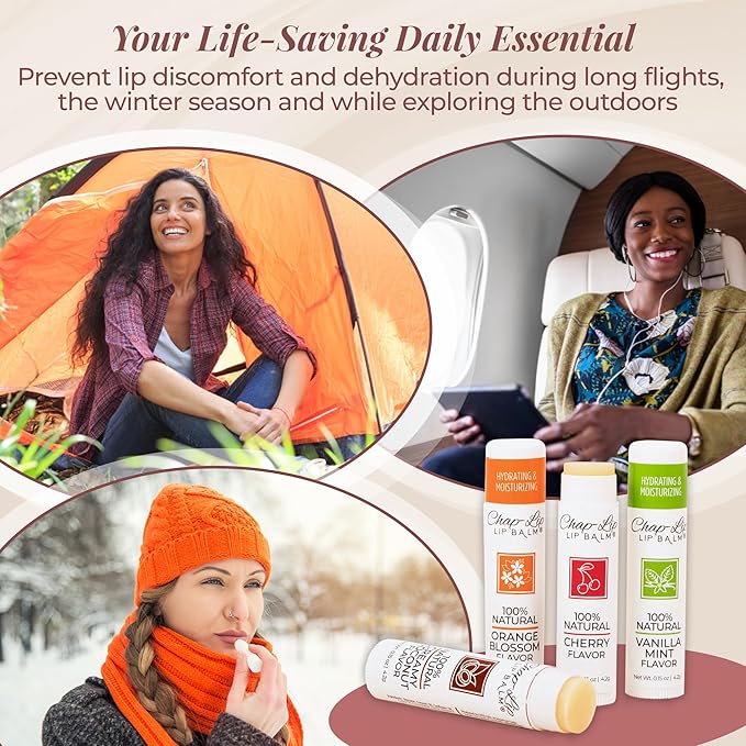 100% Natural Lip Balm Set - Petroleum