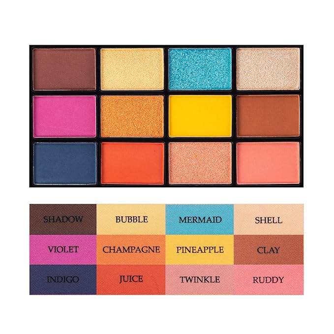 12 Colors Eyeshadow Palette Makeup Shades Nude Matte