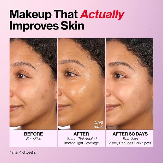 Revlon Illuminance Tinted Serum, Triple Hyaluronic Acid, Evens fl oz.