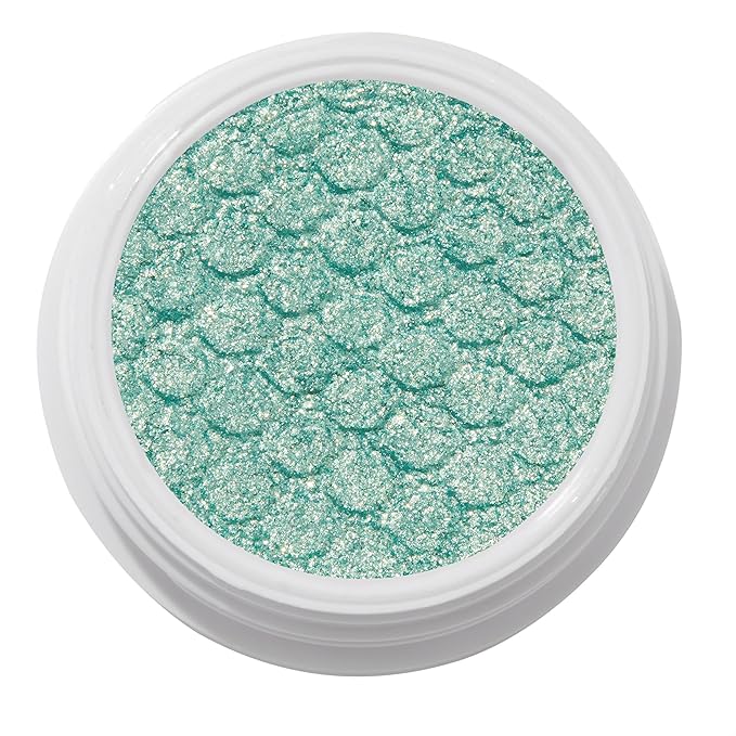 ColourPop Super Shock Shadow - High-Pigment, Crème-Powder Eye Makeup - Single Glitter Eyeshadow with Zero Fallout and Unique Bouncy Texture - Midtone Mint Eyeshadow - Mint 4 U (0.07 oz)