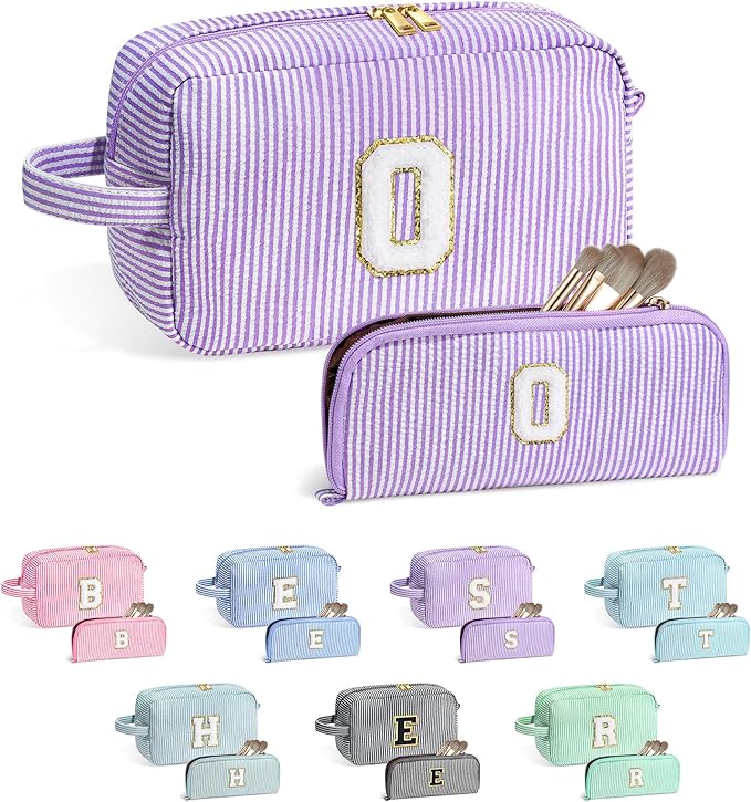 YOOLIFE Initial Cosmetic Bag for