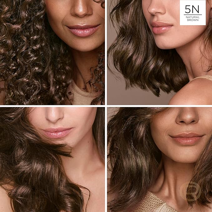 L’Oreal Paris Excellence Universal Nudes Permanent Hair Color, Ammonia Free Hair Dye for Gray Hair Coverage, 5N Natural Brown, 1 Hair Dye Kit