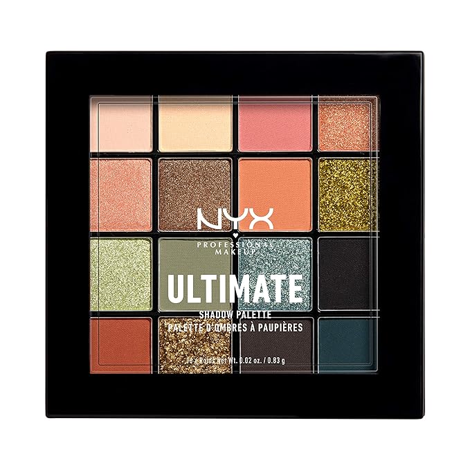 NYX PROFESSIONAL MAKEUP Ultimate Shadow Palette, Eyeshadow Palette - Utopia
