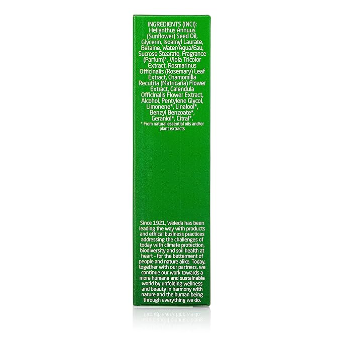 Weleda Skin Food Face Care Nourishing Oil-to-Milk Cleanser, 2.5 Fluid Ounce, Plant Rich Cleanser with Sunflower Seed Oil, Chamomile Extract and Pansy