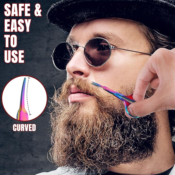 Nail Scissors, Toenail Eyebrow Mustache