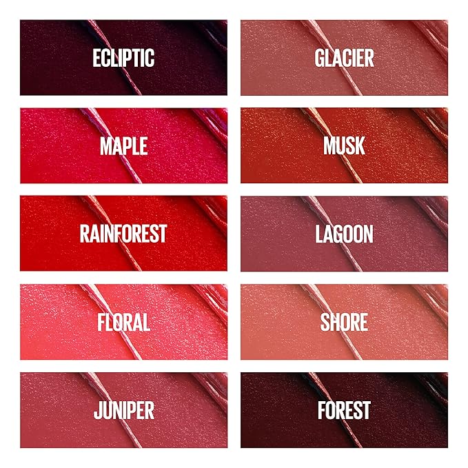 Maybelline Green Edition Butter Cream High-Pigment Bullet Lipstick, Rainforest, Bright Red, 0.12 oz