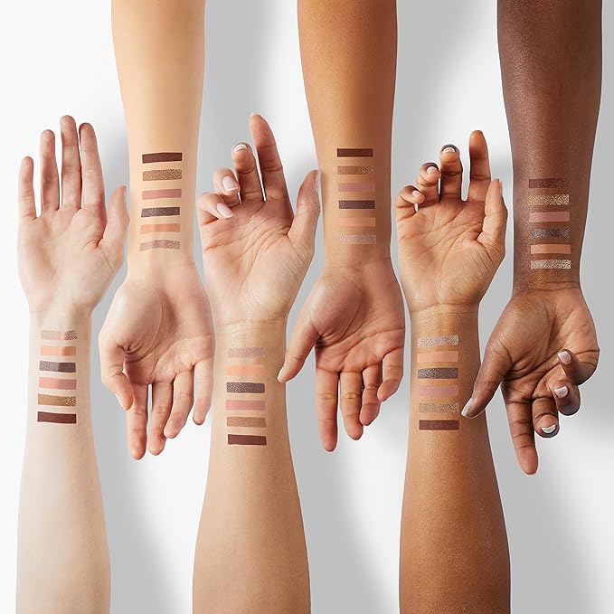 Julep Eyeshadow 101 Neutral Palette Creme-to-Powder 6 Piece