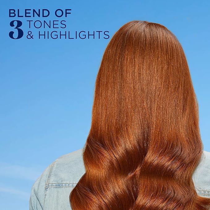 Clairol Nice'n Easy Permanent Hair Dye, 8R Medium Reddish Blonde Hair Color, Pack of 2