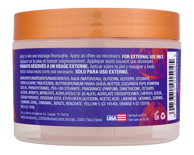 Tree Hut Pumpkin Pop Whipped Shea Body Butter | Long-lasting Hydration Leaves Skin Feeling Soft & Moisturized | Limited Edition Fall | Nourishing Essential Body Care | 8.4 fl oz.