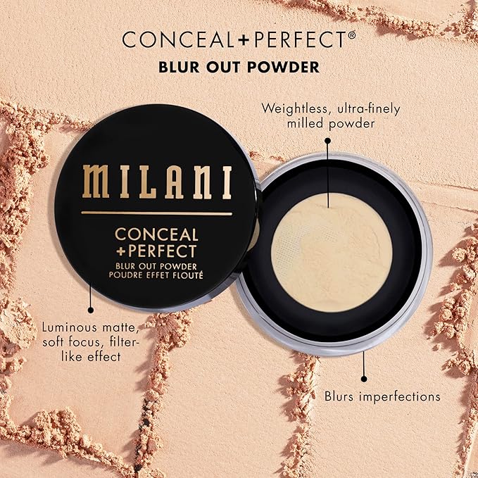Milani Conceal + Perfect Blur Out Matte Setting