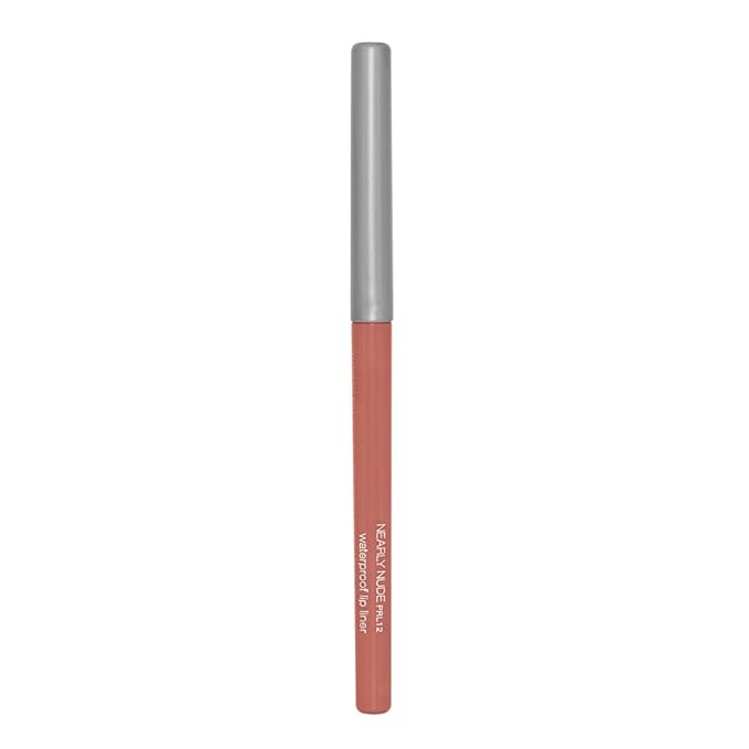Palladio Retractable Waterproof Lip Liner High Pigmented and Creamy Color Slim Twist Up Smudge Proof Formula with Long Lasting All Day Wear No Sharpener Required, Nearly Nude