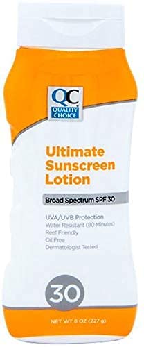 Quality Choice Ultimate Sunscreen SPF 30 Lotion 8 oz