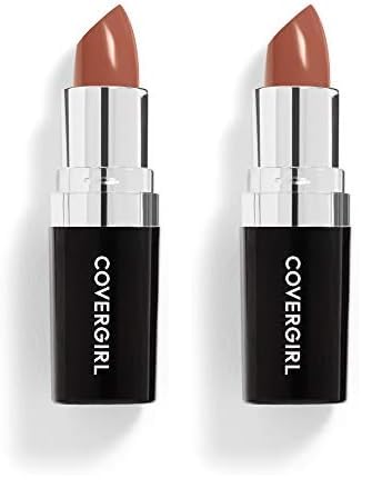 COVERGIRL Continuous Color Lipstick, 770 Bronzed Glow, 0.13 Oz (Packaging May Vary) (Pack of 2)
