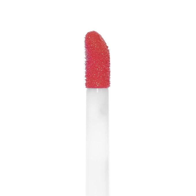 Palladio Lip Gloss, Non-Sticky Lip Gloss, Contains Vitamin E and Aloe, Offers Intense Color and Moisturization, Minimizes Lip Wrinkles, Softens Lips with Beautiful Shiny Finish, Ruby Red