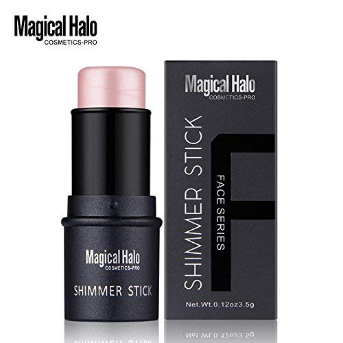 Magical Halo Stick,2Colors Magical Halo Highlighter Stick Powder Makeup Cosmetic(01#)