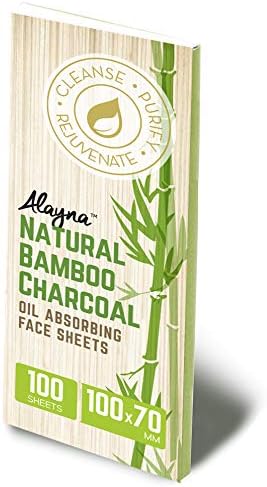 Oil Blotting Sheets for Face Natural Bamboo Charcoal