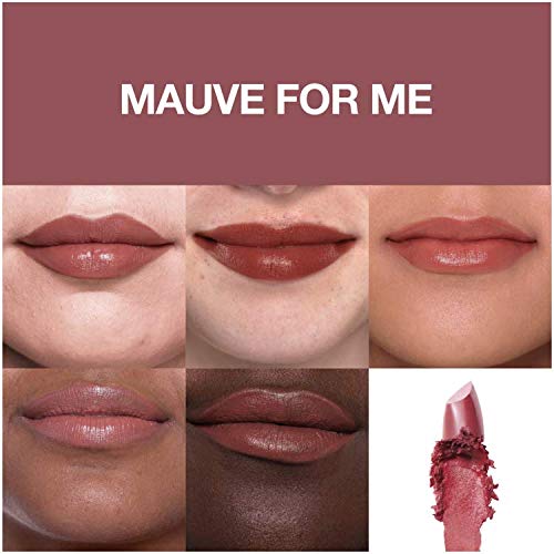 Maybelline Color Sensational Made for All Lipstick, Crisp Lip Color & Hydrating Formula, Mauve For Me, Nude Brown, 1 Count