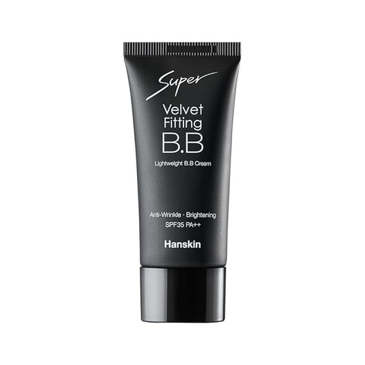Hanskin Super Velvet Fitting BB Cream, Full Coverage (30 g)] 06 oz