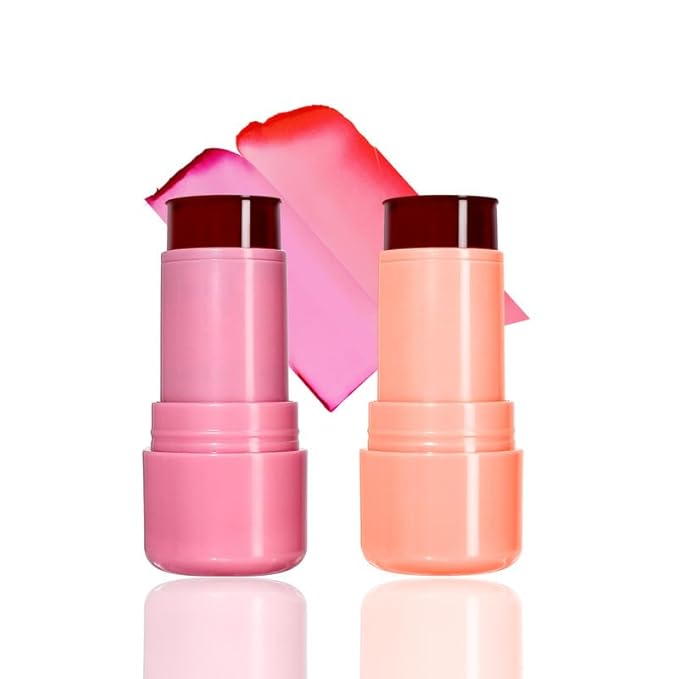 2 Pcs Milk Jelly Blush, Milk Cooling Water Women, 01&02