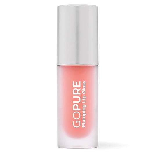 goPure Lip Plumper – Plumping lip gloss formula with Hyaluronic Acid & Peptides, moisturizing, volumizing, smooths the look of wrinkles, high shine