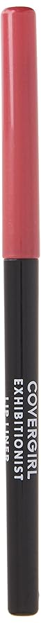 COVERGIRL - Exhibitionist All-Day Lip Liner, Retractable Tip, Easy application, Smudge, Transfer, Mask - Proof, 100% Cruelty-Free (Pack of 2)