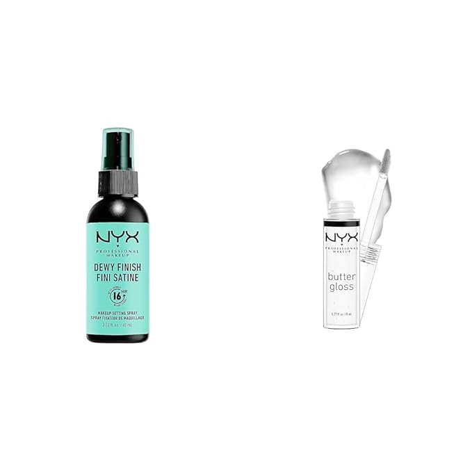 NYX PROFESSIONAL MAKEUP Makeup Setting Spray - Dewy Glass (Clear)