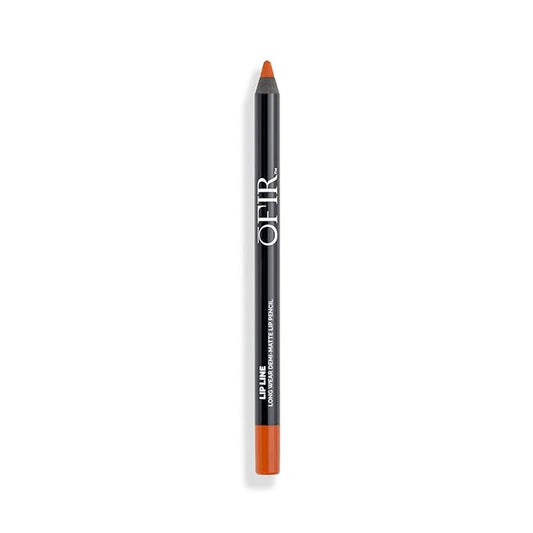 OFIR Longwear Demi-Matte Lip Line | Smudge-Proof, Easy Glide, Hydrating, Long-Lasting Color, Precise Application, Orange Red Lip Liner Pencil for Defined Lips | 0.042 OZ