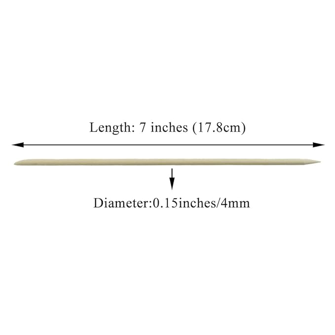 Hahiyo 7 inches 70pcs natural