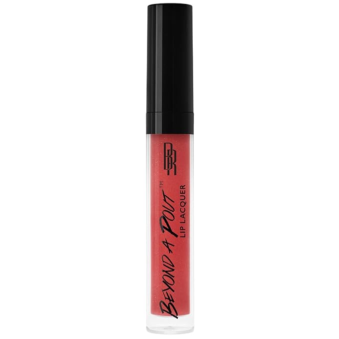 Black Radiance Beyond A Pout Lip Lacquer Lip Gloss, Hot Sauce (Pack of 2)