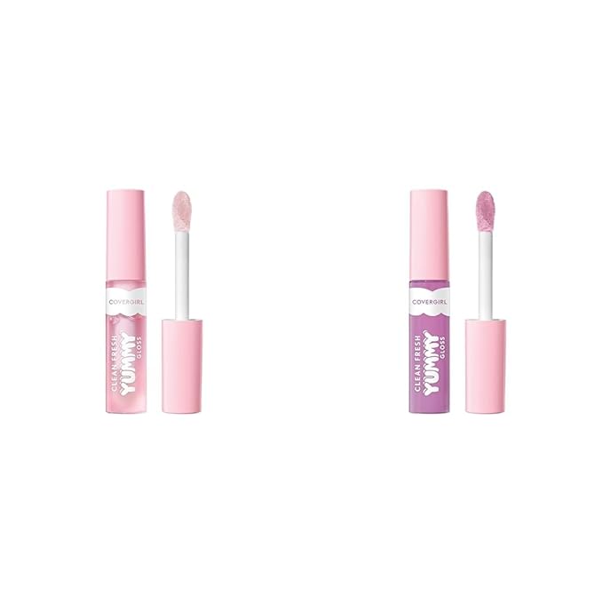 COVERGIRL Clean Fresh Yummy Gloss Lip Gloss Bundle - Let's Get Fizzical & Laugh-vender