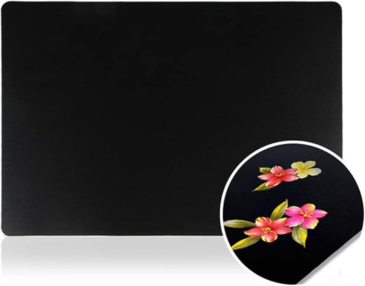 10Sheets Plastic Nail Art Palette Nail Painting Board