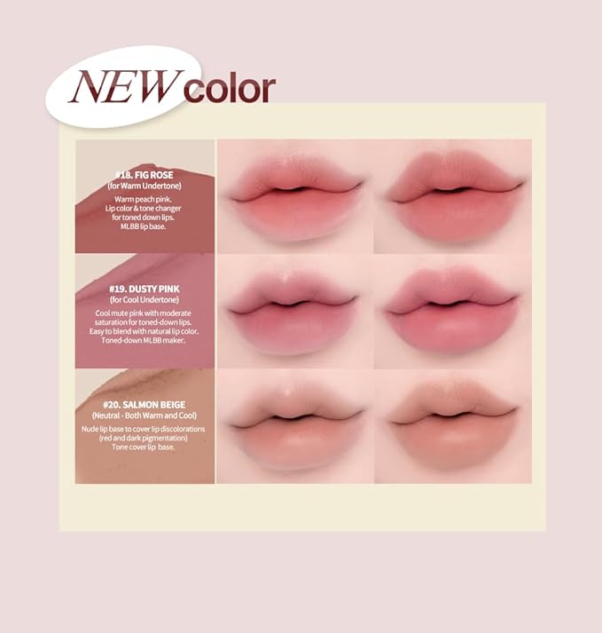 Heart Percent Dote On Mood Lip Pencil, Long-Lasting Creamy Lip Crayon Smooth Color Liner Retractable Lipstick Pencil 0.8g, 19. Dusty Pink