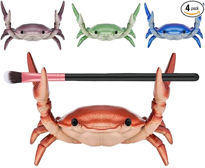 Crab makeup brush holder, perfect