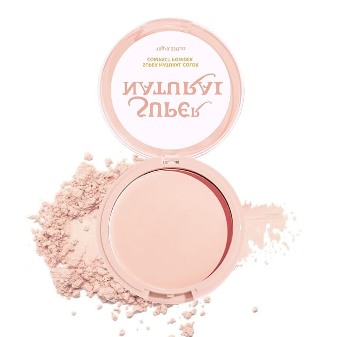 Oil Control Face Pressed Powder, Matte powder setting 1 Pcs)