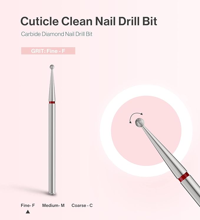 Melodysusie 1.8mm ball shape cuticle