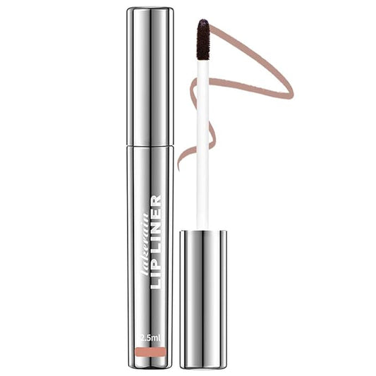 Peel Off Lip Liner Stain - Long-Lasting, Smudge-Proof, Waterproof Nude Matte Lip Tint, Non-Fading Peel Off Lip Color, Effortless Precision & Full Coverage, Vegan & Cruelty-Free, #3 Brow