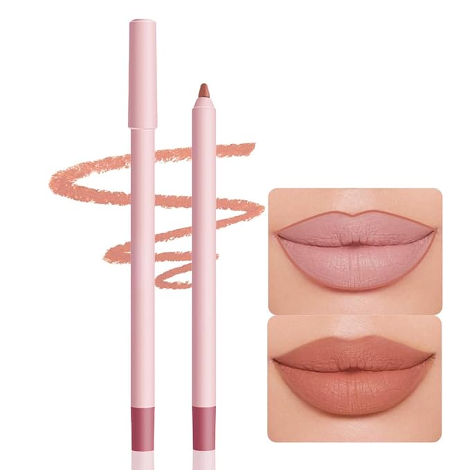 12 Colors lip liner pencils, Modern Classic Lip Liner, Lip Liner Pigmented Vegan Matte, Lasting Finish Lip Liner, Luxurious Creamy Long Lasting Lip Liner, Prevents Feathering and Fading, (08)