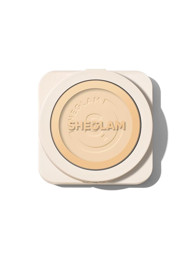 SHEGLAM SKin-Focus Full Coverage Powder Foundation Oil-Control Lightweight