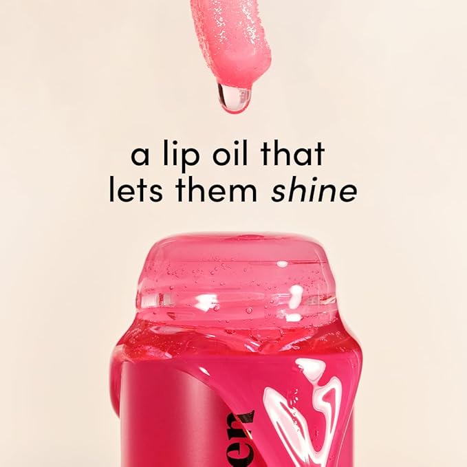 Evereden Kids Tinted Lip Gloss: Sheer Red - Non Toxic, Vegan Clean Makeup for Kids - Soothing & Hydrating Lip Gloss with Cherry, Peach, & Cranberry Oils