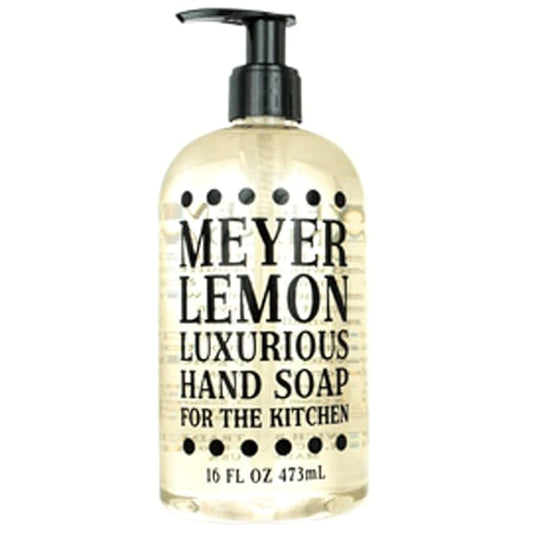 Greenwich Bay Trading Co. Luxurious Hand Soap For The Kitchen, 16 Ounce, Meyer Lemon